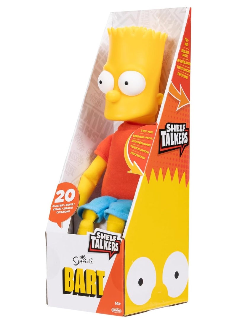 The Simpsons Shelf Talkers Bart 12