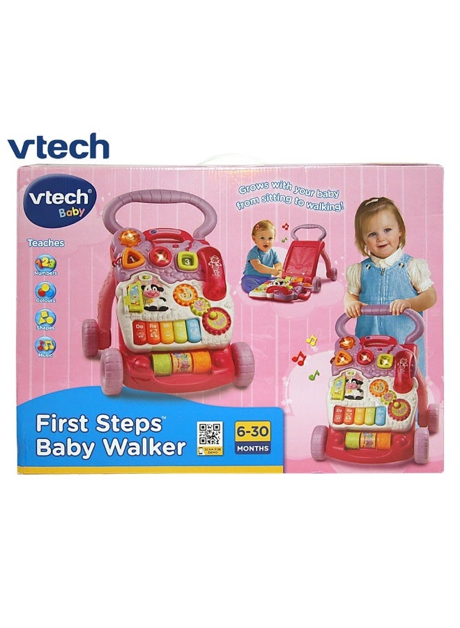 First Steps Baby Walker (Pink)