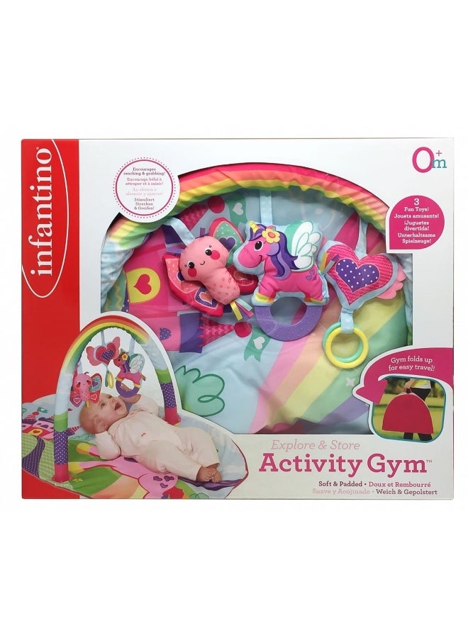 Explore & Store Sparkle Activity Gym