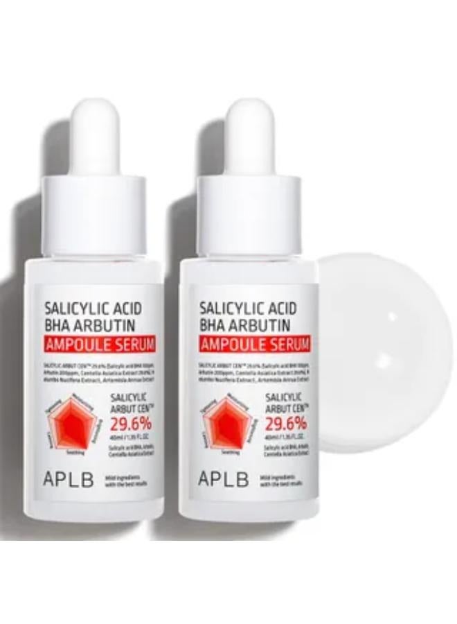 Salicylic Acid BHA Arbutin Ampoule Serum Set 2 pcs