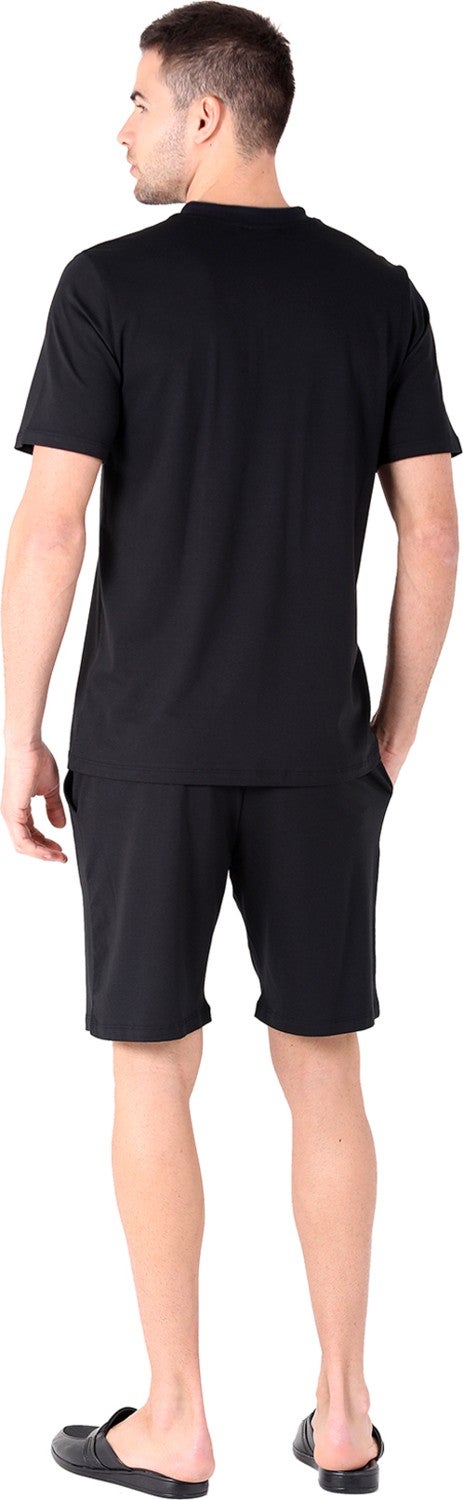 Ds Damat Shorts Pajamas Set Black