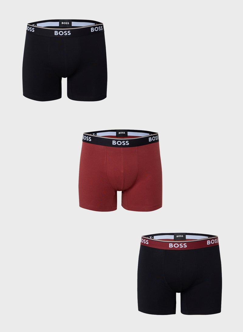 3 Pack Logo Band Boxer