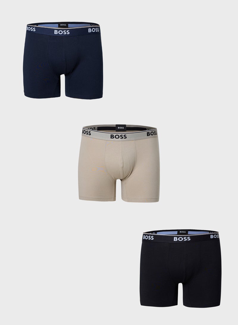 3 Pack Logo Band Boxer