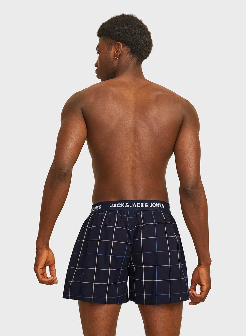 Jacjackson 3 Pack Logo Band Trunks