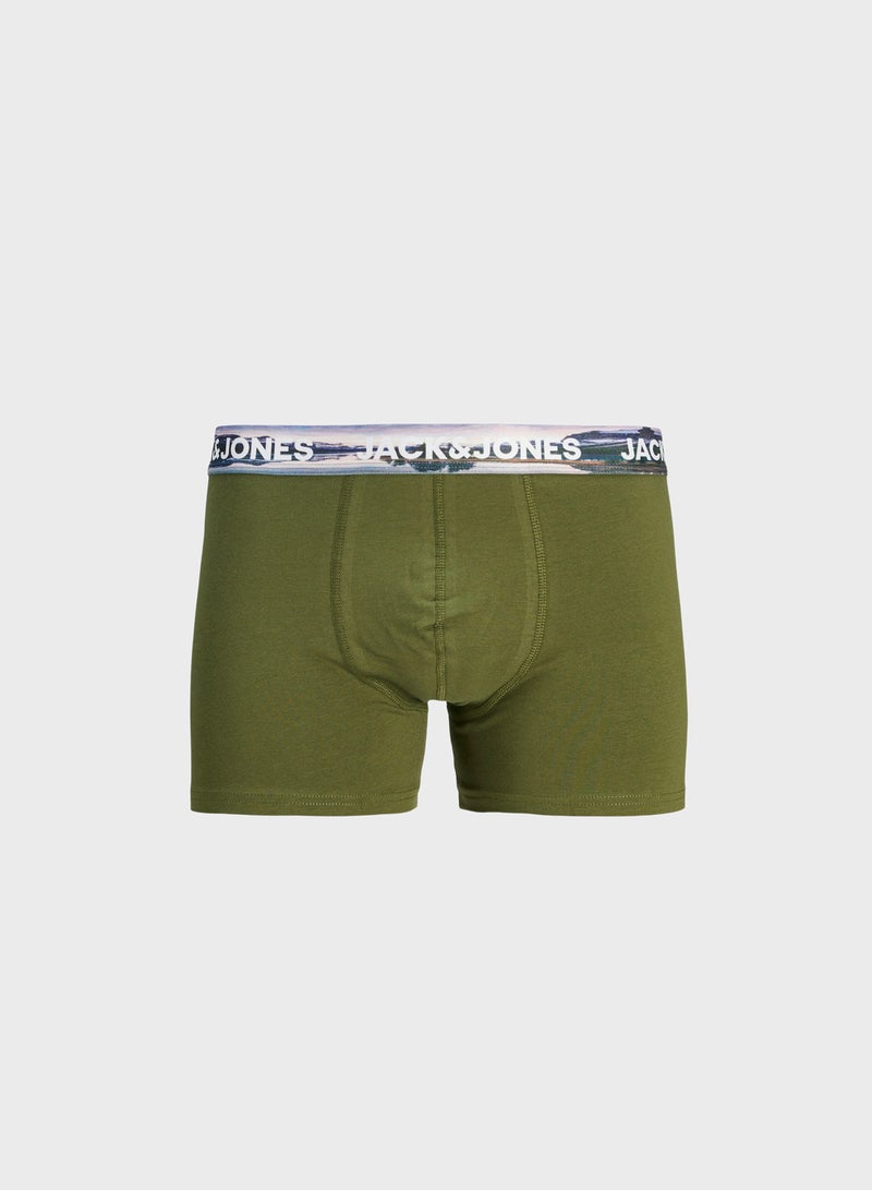 5 Pack Logo Band Trunks