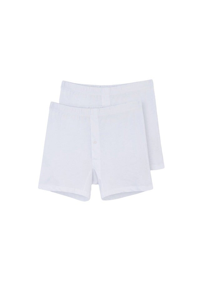 2 Pack Boxer Supreme Mid Rise Underwear