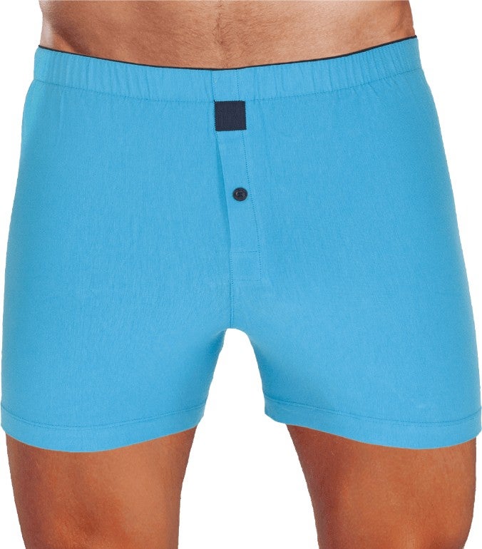 Turquoise Color Jersey Combed/Knitted Boxer