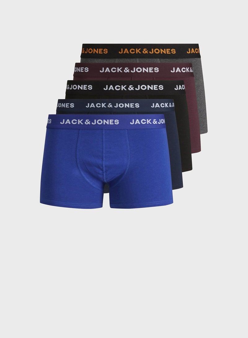 5 Pack Logo Band Trunks