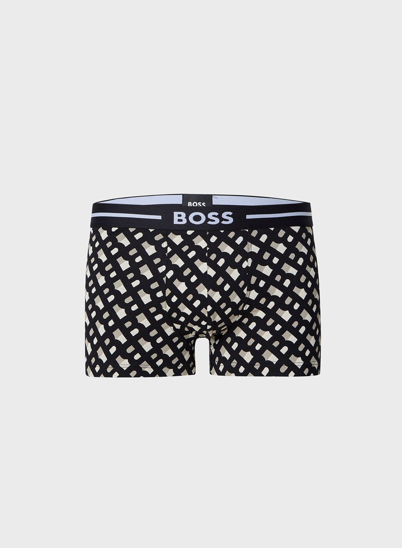 3 Pack Logo Band Trunks