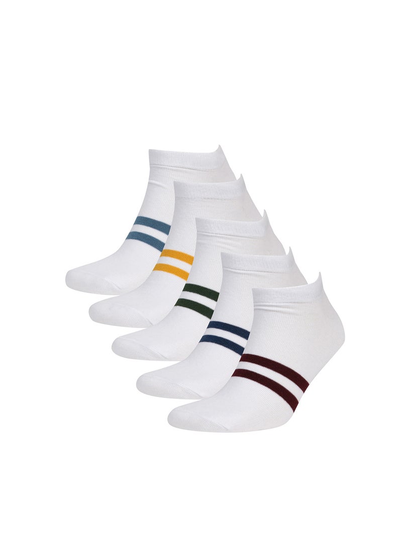 5-Pack Cotton Ankle Socks (41/44)