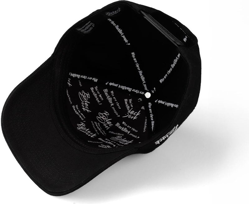 V1 Baseball Finger - Unisex Black Hat (Cap) with 1 Code Logo