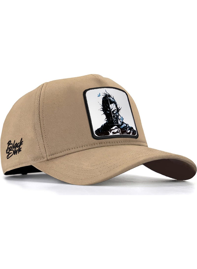 BlackBörk V1 Baseball Samurai - Unisex Mink Hat (Cap) with 3 Code Logo