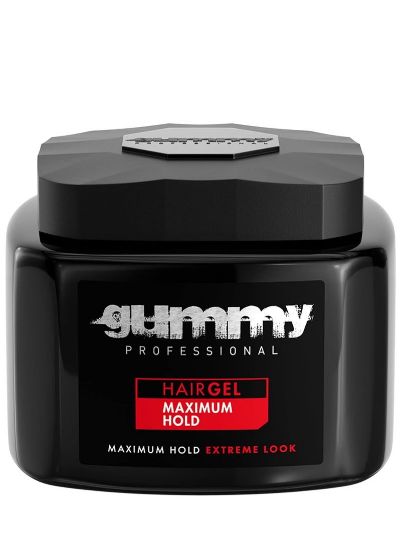 Gummy Professional Hair Gel Maximum Hold in Extreme Look 700ml