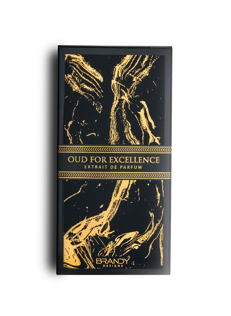 Brandy Oud For Excellence Eau de Parfum - Unisex Perfume, 100ml | Luxurious and Rich Scent | Ideal for Any Occasion