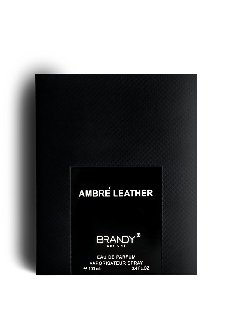 Ambre Leather Eau De Parfum 100ml by Brandy Designs