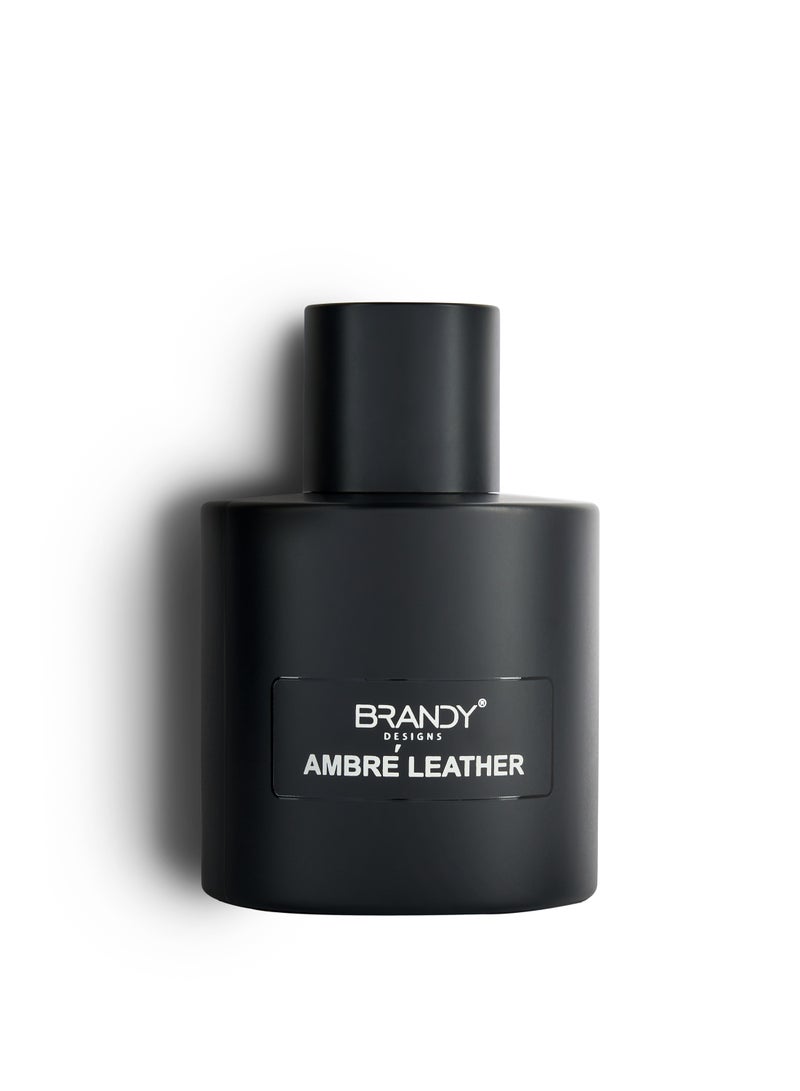 Ambre Leather Eau De Parfum 100ml by Brandy Designs