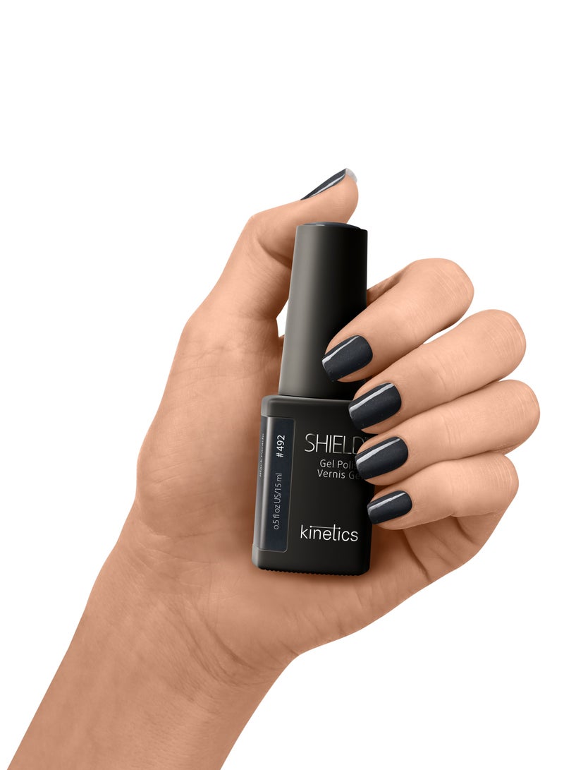 SHIELD GEL POLISH 15 ML | #492 BLACK PARADE