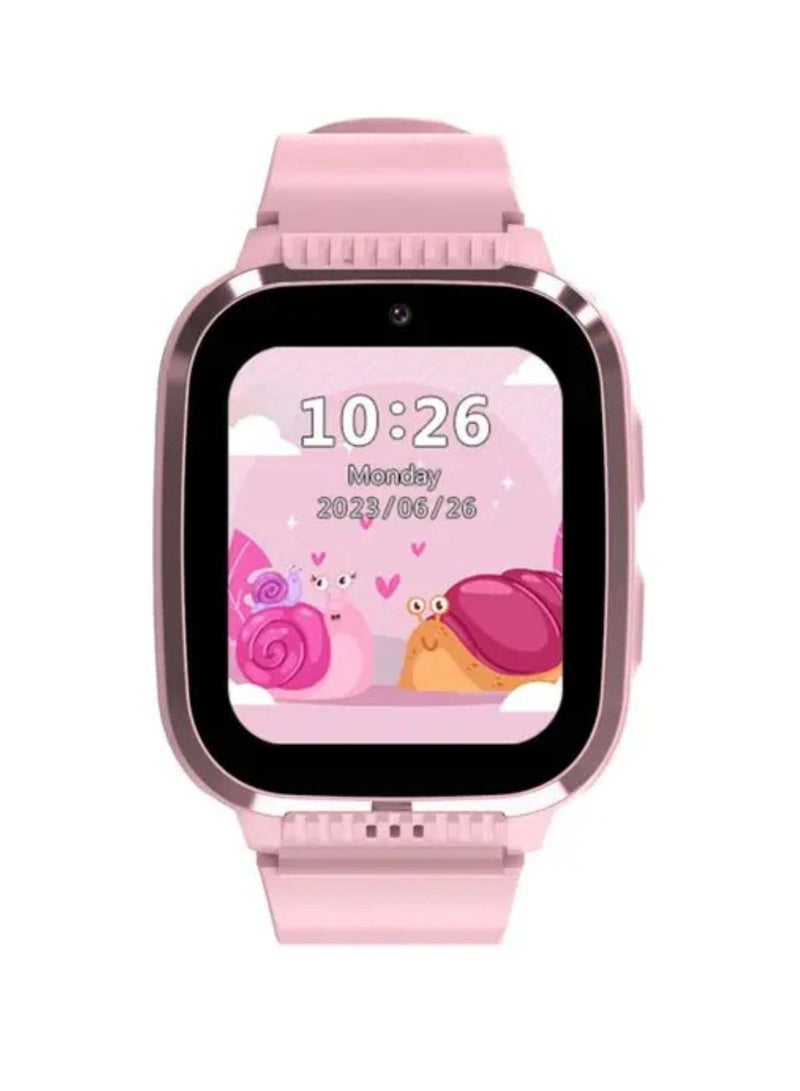 4G Kids GPS 1.85 inch Smart Watch Junicare - Pink