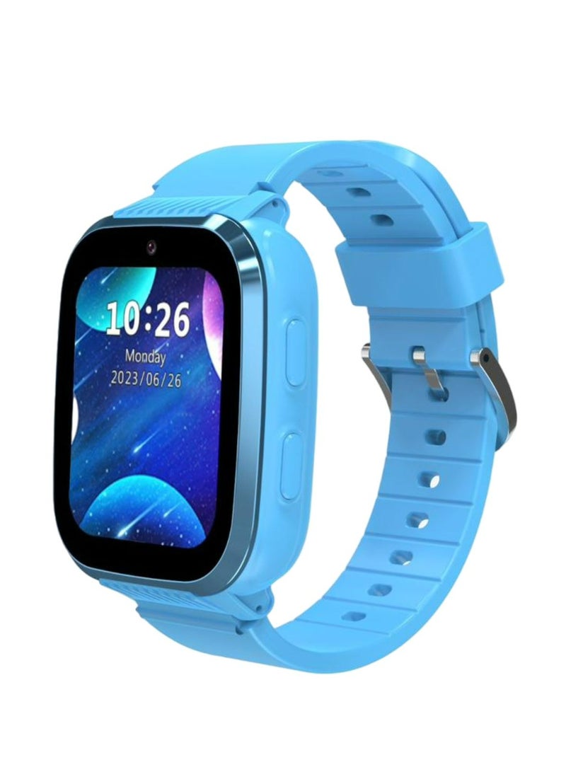 4G Kids GPS 1.85 inch Smart Watch Junicare - Blue