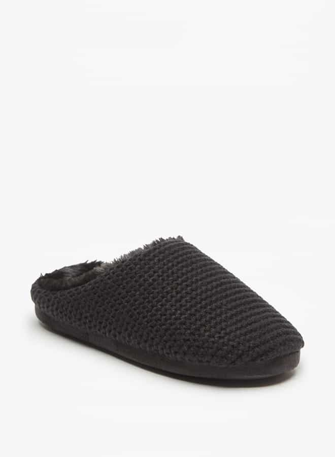 Women Textured Bedroom Mules