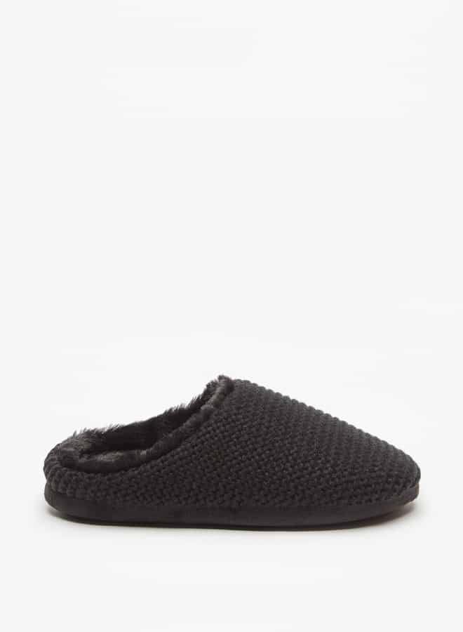 Women Textured Bedroom Mules