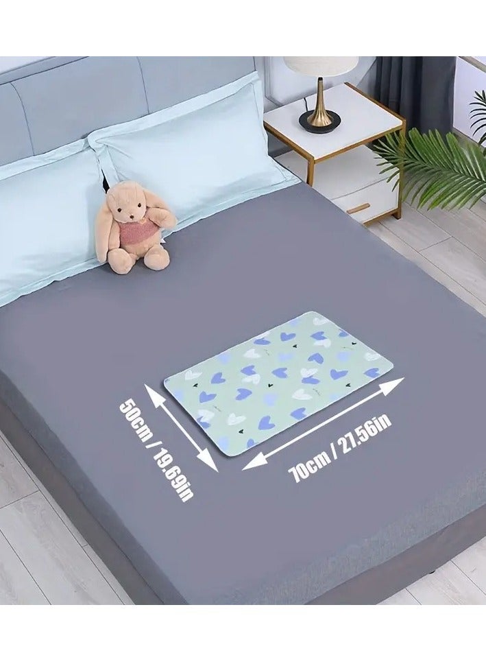 Cartoon Pattern Non-slip Mattress, Reusable Waterproof Urine Pad Assorted Color