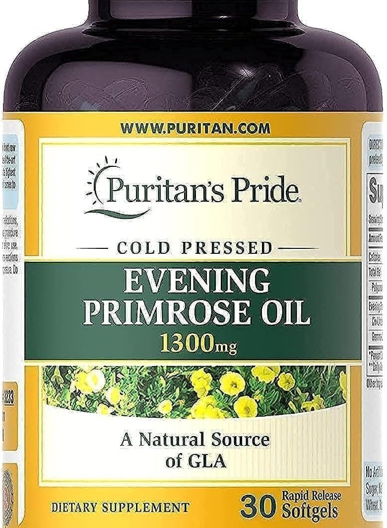 Puritans Pride Evening Primrose Oil 1300 Mg 30 S