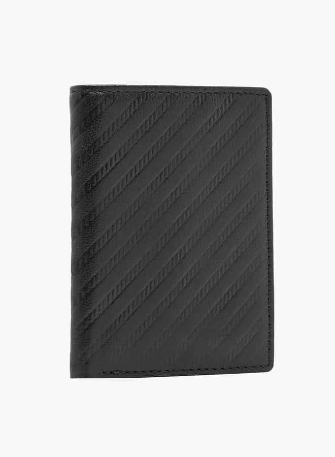 Men Textured Cardholder