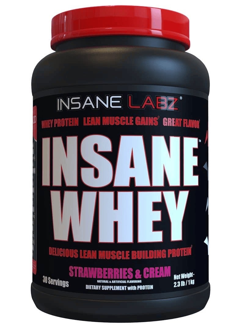 Insane Labs Whey Protein 5 lbs Strawberries & Cream