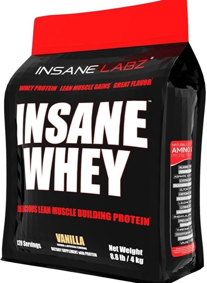 Insane Labs Whey Protein 8.8 lbs Vanilla