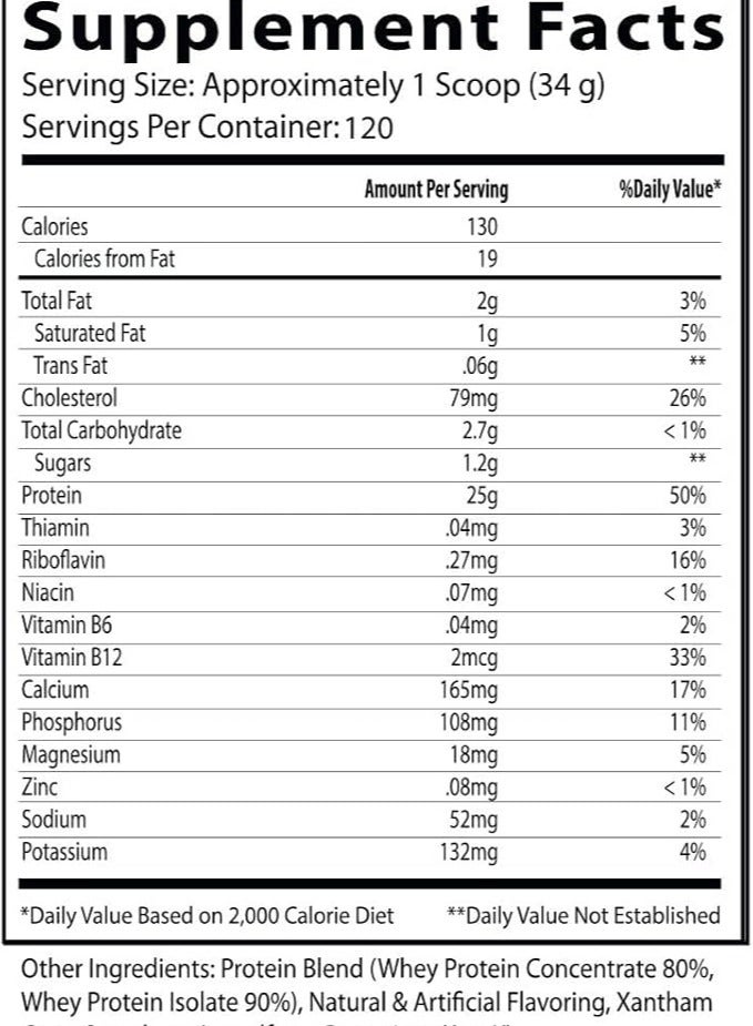 Insane Labs Whey Protein 8.8 lbs Vanilla