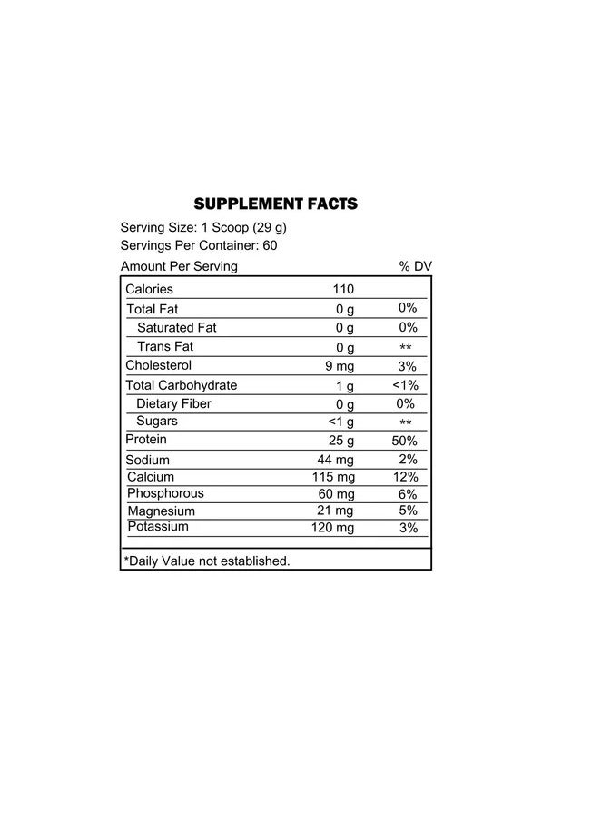 Insane Labz Whey Protein Isolate 4 lbs Vanilla