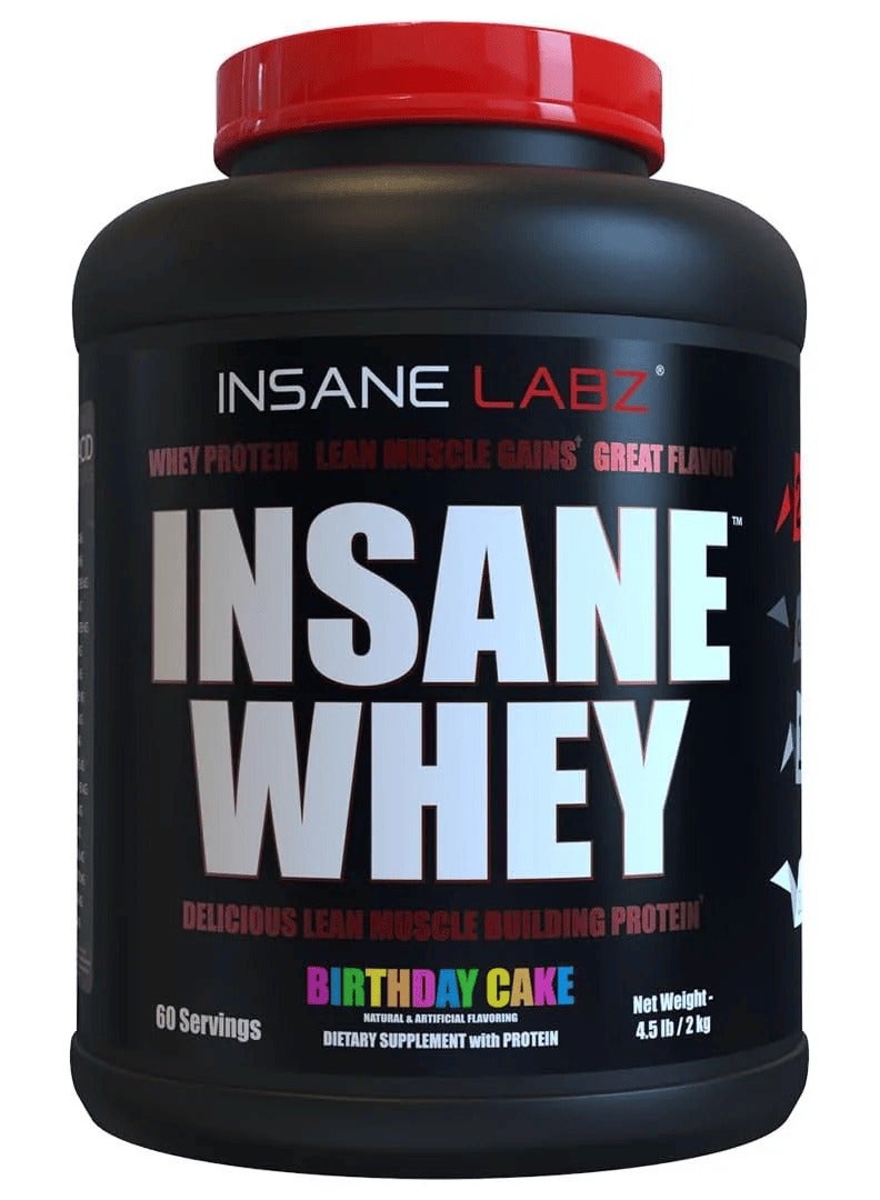 Insane Labz Whey Protein 5 lbs Birthday Cake