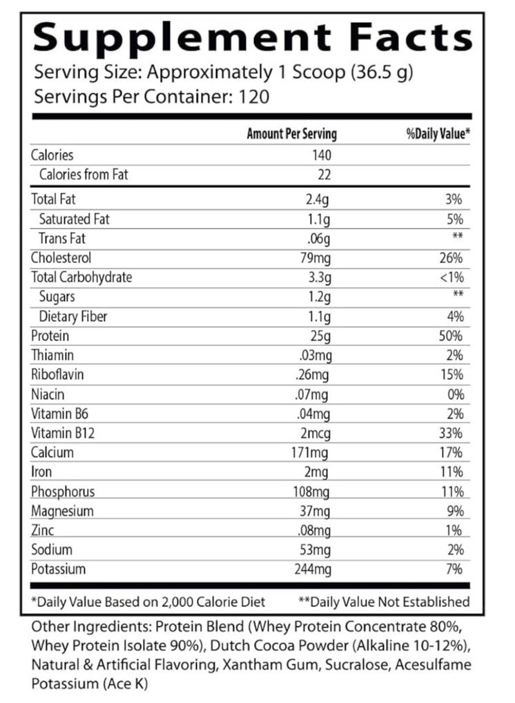 Insane Labs Whey Protein 9.7 lbs Chocolate