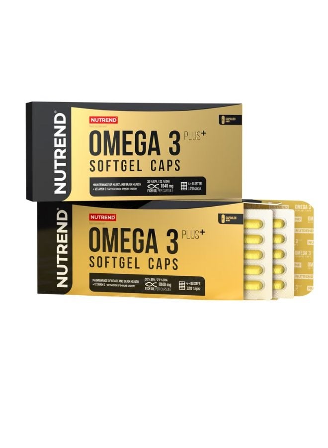 Omega 3 Plus Soft gel Caps 120 Capsule