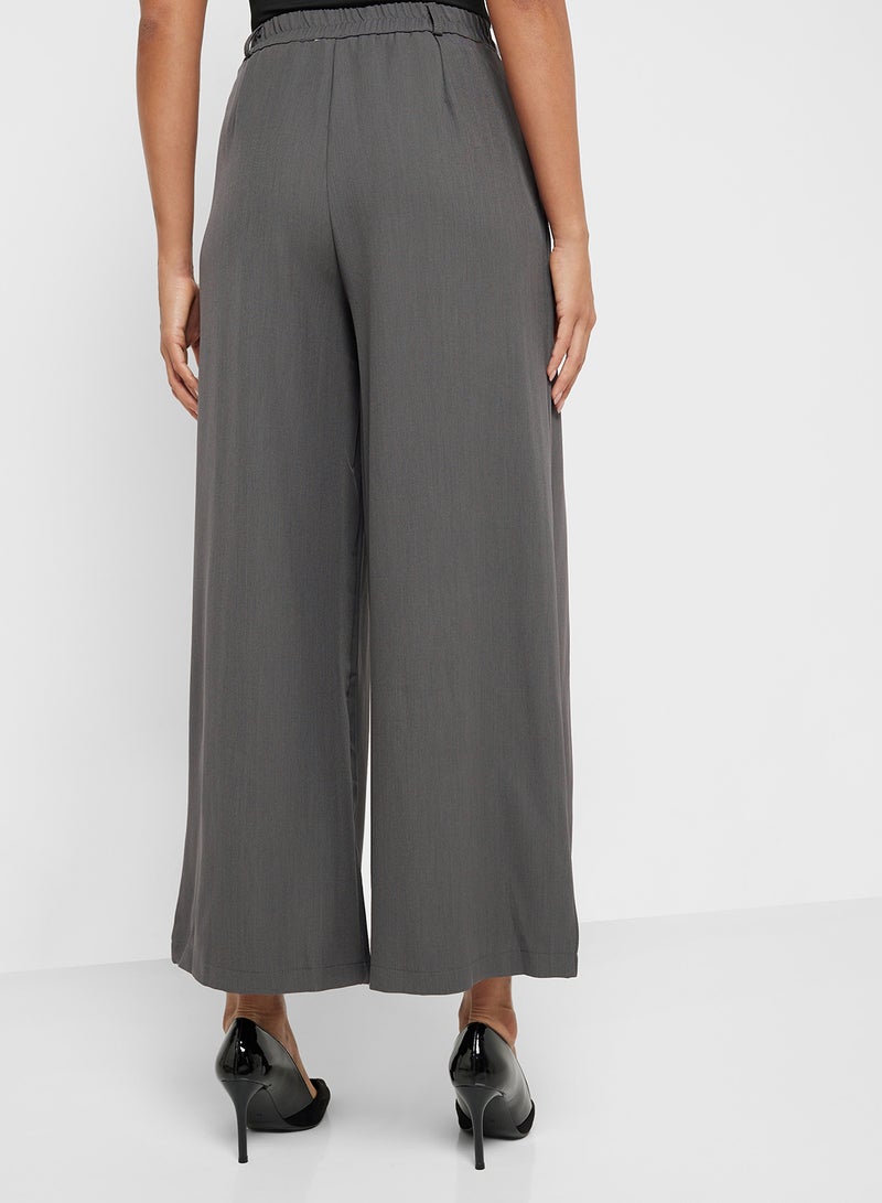 High Waist Wide Leg Pants