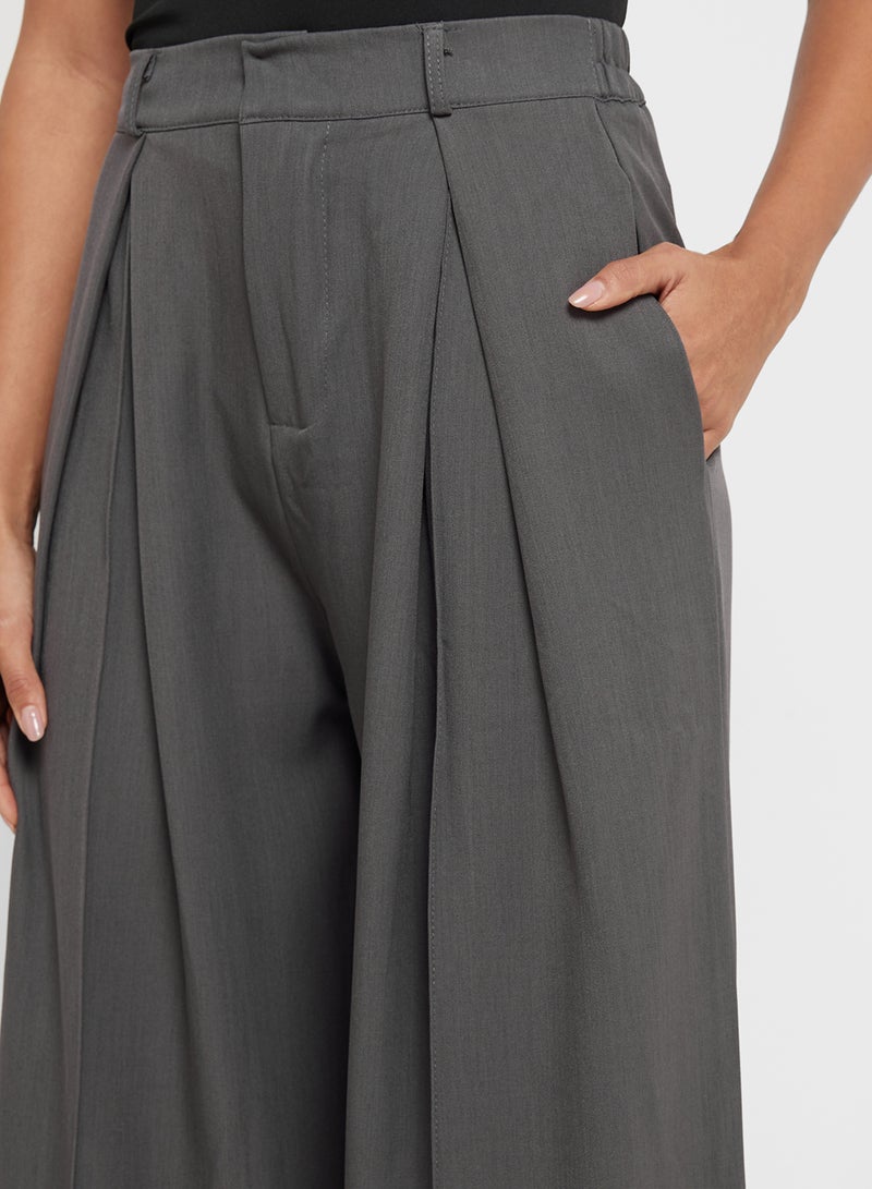 High Waist Wide Leg Pants