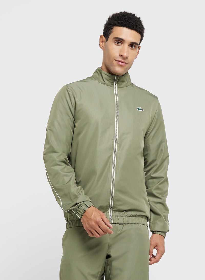 Logo Zip Through Tracksuits