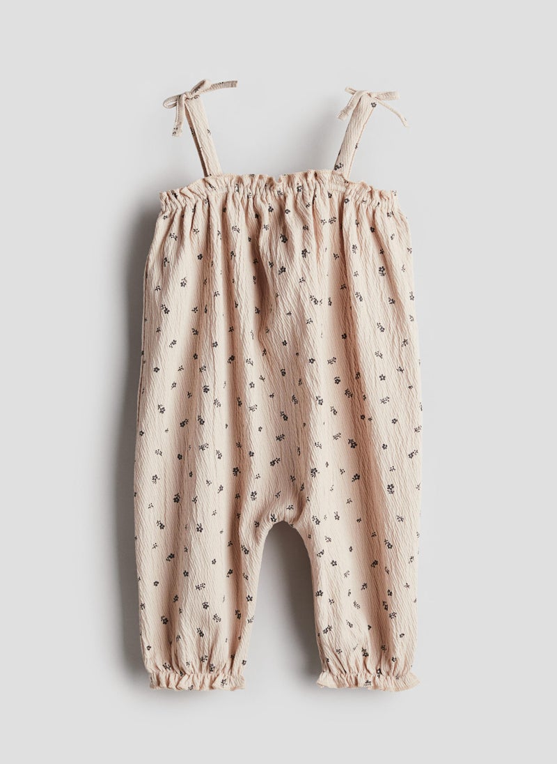 Crinkled Jersey Romper Suit