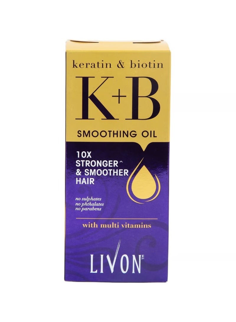 Livon Keratin and Biotin Hair Shine Oil 100ml