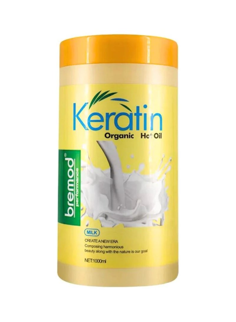 Performance Keratin Organic Hot Oil - Milk 1000ml