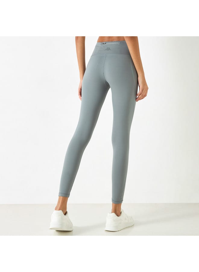 Kappa Solid Leggings with Elasticated Waistband