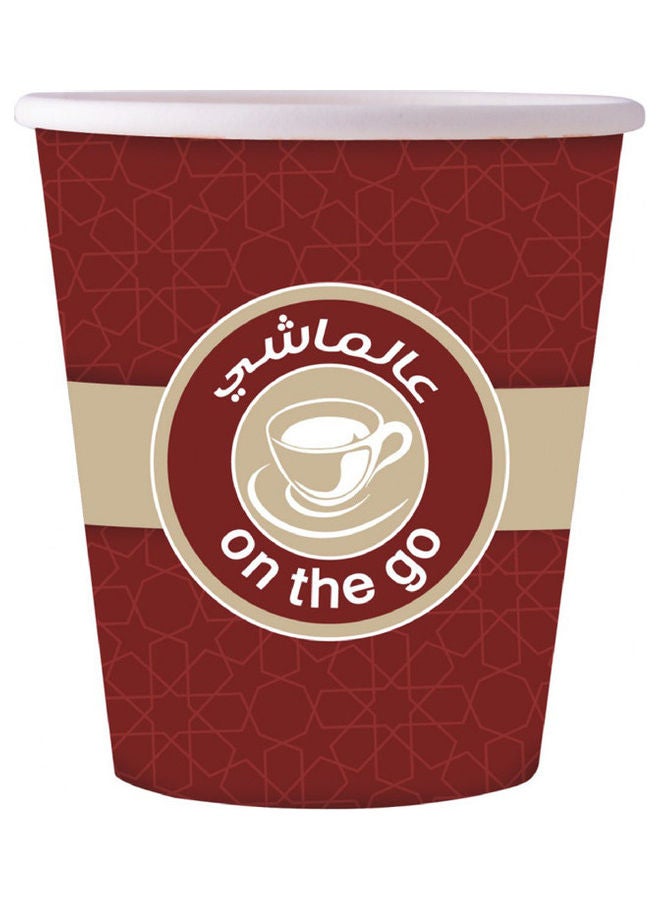 On The Go Paper Cup Red 354ml