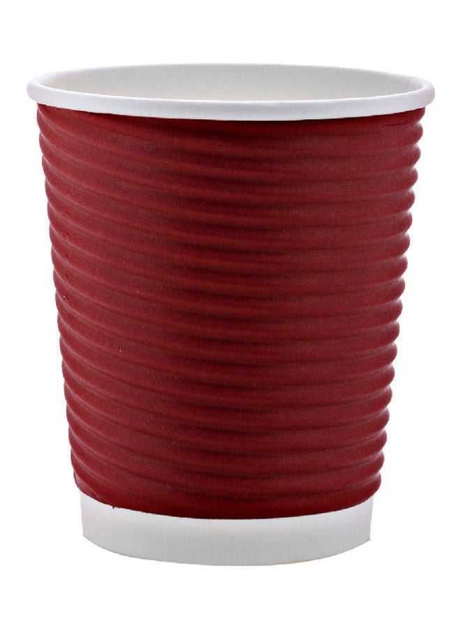 Ripple Paper Cup Red 236ml