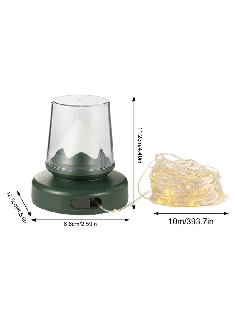 Rechargeable Multifunctional Camping Lamp with 10M Strip Light CH2301 - Outdoor String Lights with Multiple Lighting Modes, Lantern for Tent, Camping, Yard, Decoration, 10 meter long string light.