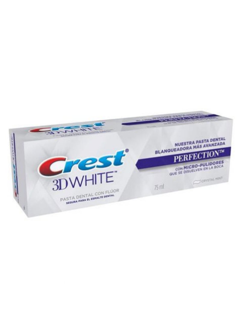 Crest 3D White Brilliance Perfection Toothpaste 75Ml