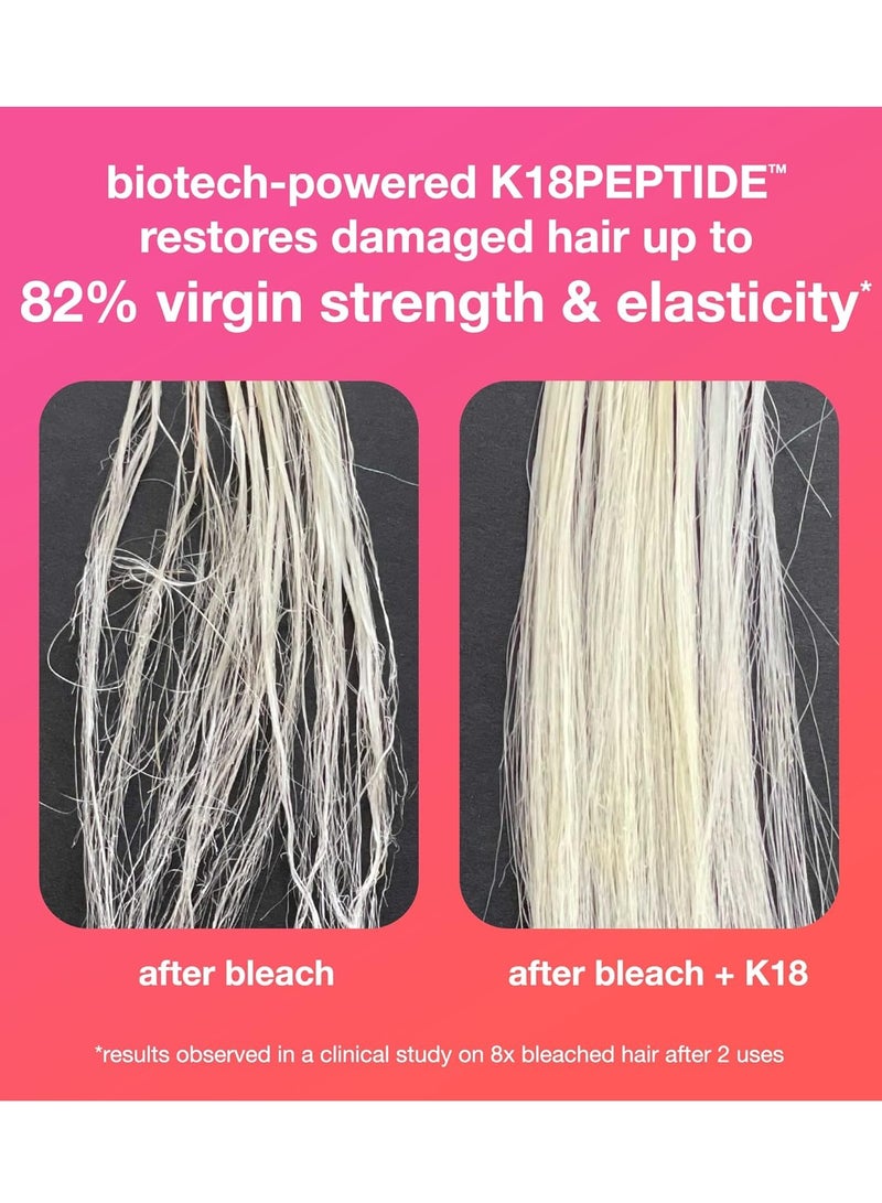 Leave-In Molecular Hair Mask Repairs Dry or Damaged Hair Reverse Hair Damage from Bleach Color & Heat