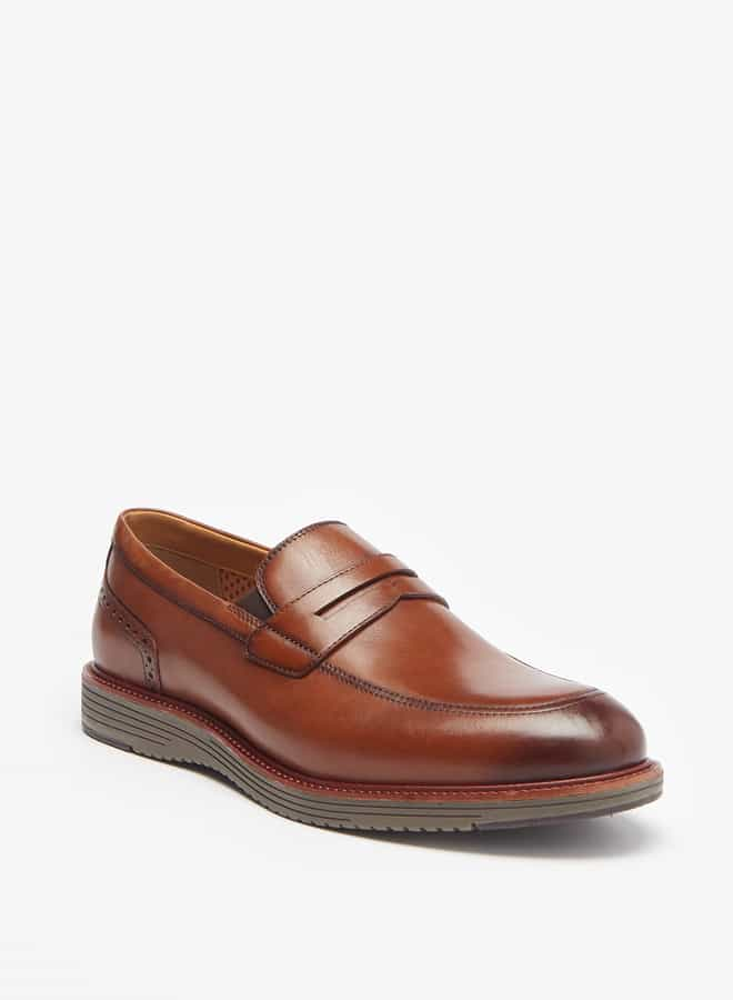 Men's Solid Slip-On Loafers