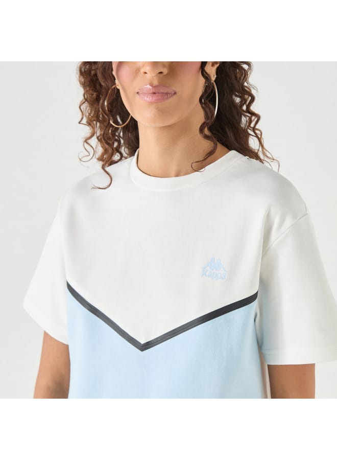 Kappa Colourblock T-shirt with Short Sleeves