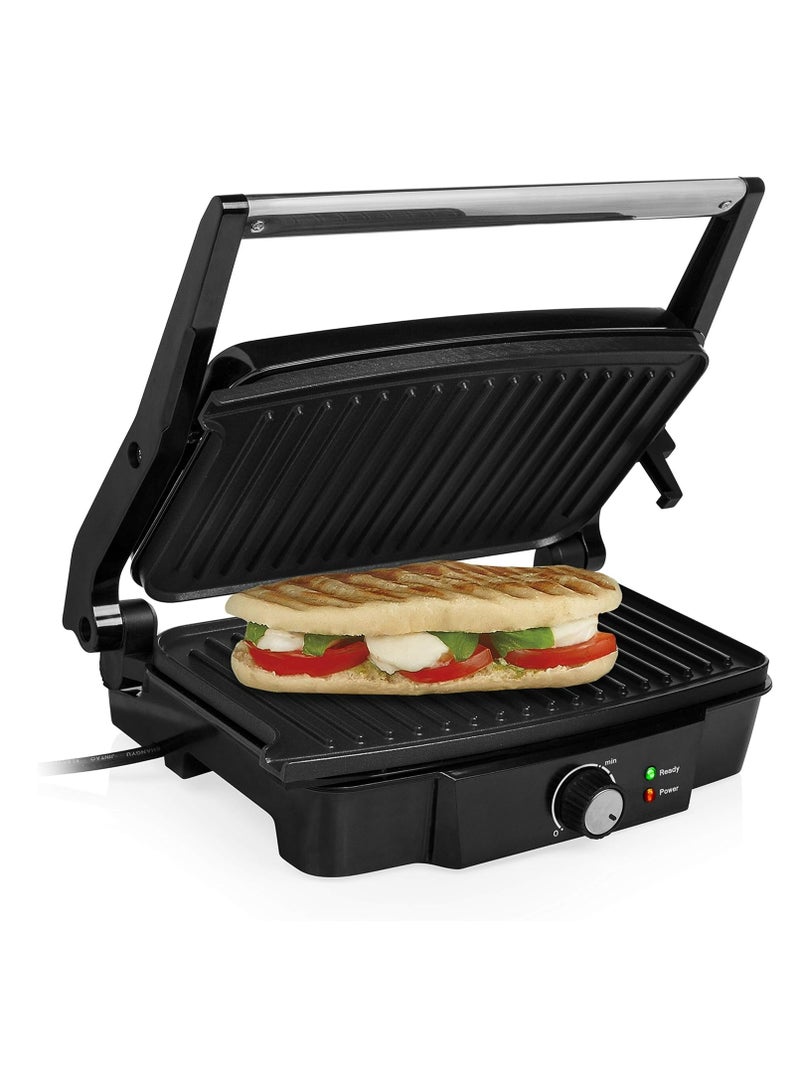 GR-2852 Contact Grill - 1500 W, Stainless Steel, Black